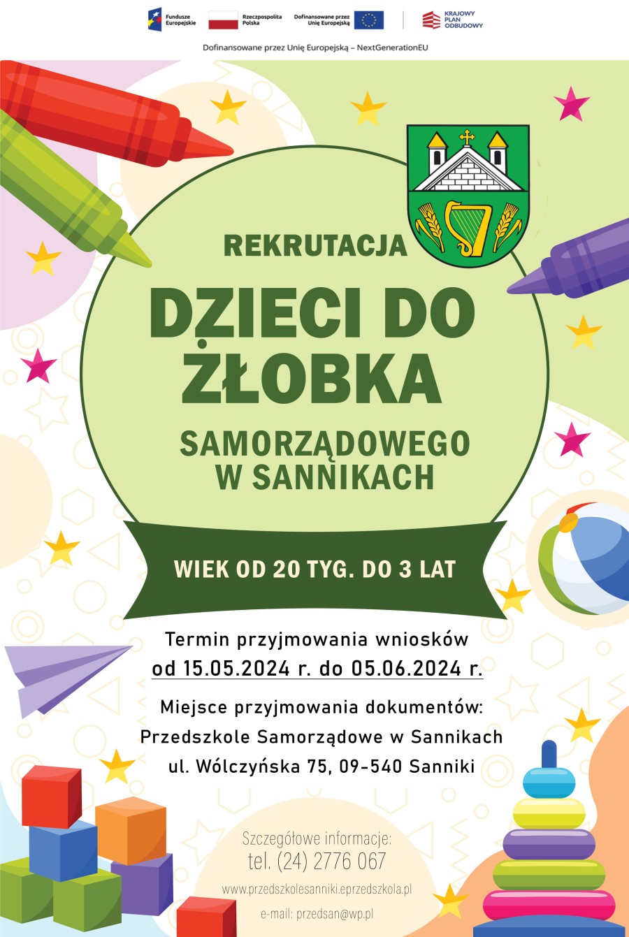 Nabór do żłobka